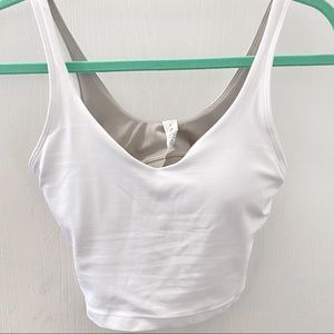 NWOT Lululemon Align Tank White Size 4